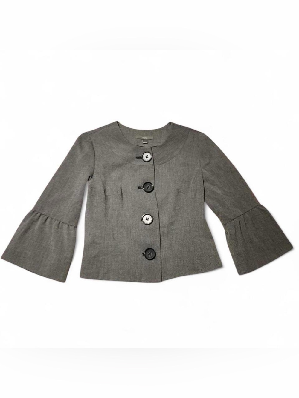 Apt. 9 Gray Bell Sleeve Jacket